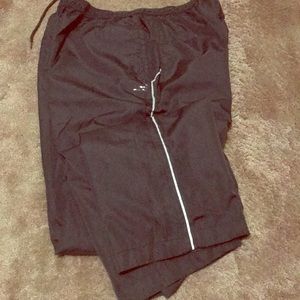 Men’s size Large windbreaker style track pants